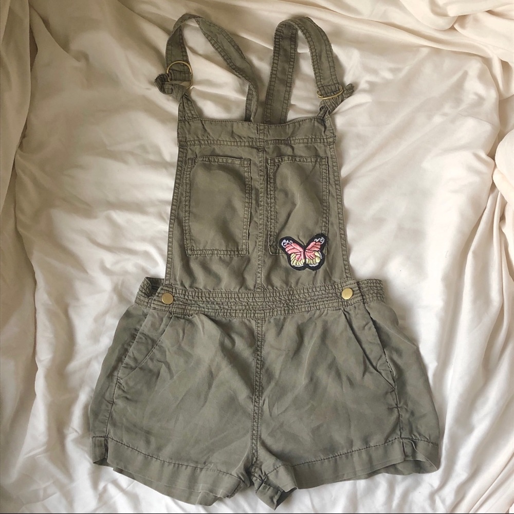 H&M butterfly overalls